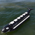 Thumbnail for 6 Person Whale Ride Inflatable Banana Boat Resting And Floating On Water