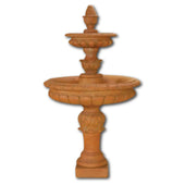 Acanto Two Tier Fountain With Plain White Background