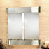 Thumbnail for Adagio Aspen Falls Wall Fountain With Globe Decoration-Round Corners Stainless Steel Silver Mirror