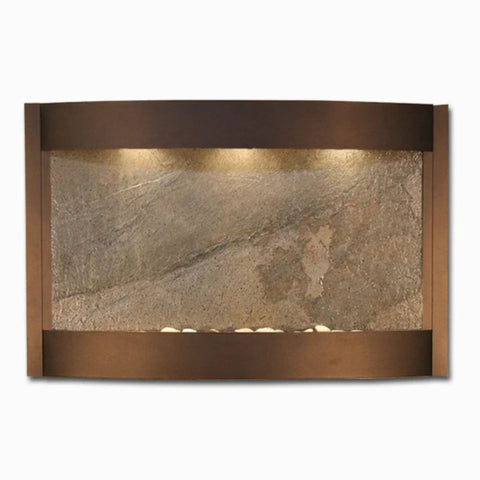 Adagio Calming Waters Wall Fountain With Plain White Background