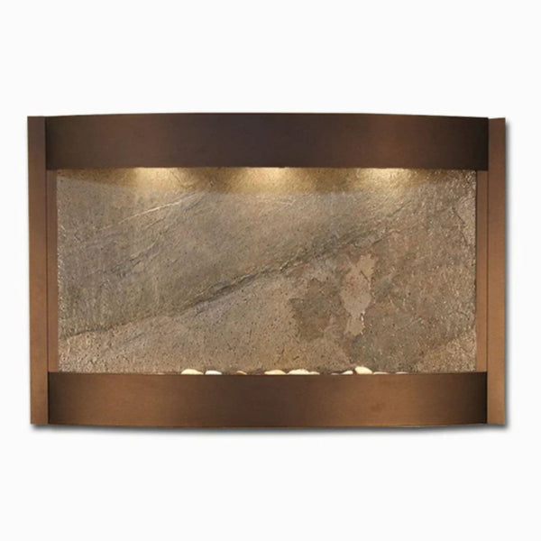 Adagio Calming Waters Wall Fountain With Plain White Background
