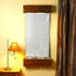 Thumbnail for Adagio Cascade Springs Wall Fountain With Stylish Table Lamp And Brown Silky Curtain