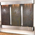 Thumbnail for Adagio Deep Creek Falls Wall Fountain Carpeted Floors-Multi Color Slate Stainless Steel Rounded