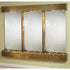 Thumbnail for Adagio Deep Creek Falls Wall Fountain With Olive Green Accent-Silver Mirror Rustic Copper Squared