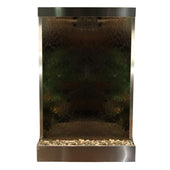 Adagio Grandeur River Floor Fountain - Rear Mounted With Plain White Background
