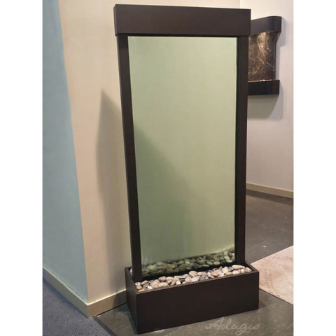 Adagio Harmony River Modern Freestanding Water Fountain Sit Directly On The Floor