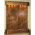 Thumbnail for Adagio Majestic River Wall Fountain for Business Lobbies or Halls Rainforest Brown Marble-Rustic Copper-Squared