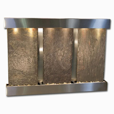 Adagio Olympus Falls Wall Fountain With Plain White Background