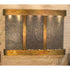 Thumbnail for Adagio Olympus Falls Wall Fountain With Textured Wall-Multi-Color Slate-Rustic Copper-Rounded