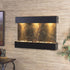Thumbnail for Adagio Reflection Creek Modern Wall Water Fountain Hanged on the Textured Neutral Wall