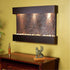 Thumbnail for Adagio Reflection Creek Wall Fountain With Yellow Paint Wall and a Wooden Sideboard-style Console