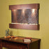Thumbnail for Adagio Reflection Creek Wall Fountain With Yellow Painted Wall and Decors-Multi-Color Slate-Copper Vein