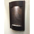 Thumbnail for Adagio Serene Waters Modern Water Wall Fountain Multi-Color Feather Stone-Antique Bronze-White