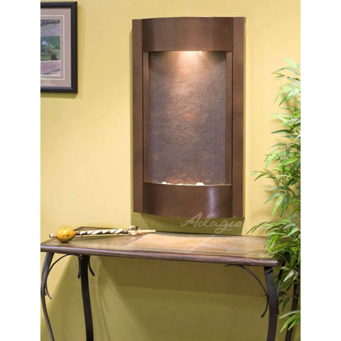 Adagio Serene Waters Wall Fountain With Stylish Table