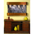 Thumbnail for Adagio Sunrise Springs Wall Fountain With Wooden Desk And Decor