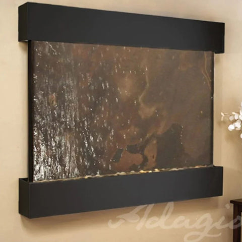 Adagio Teton Falls Wall Fountain With Neutral Walls