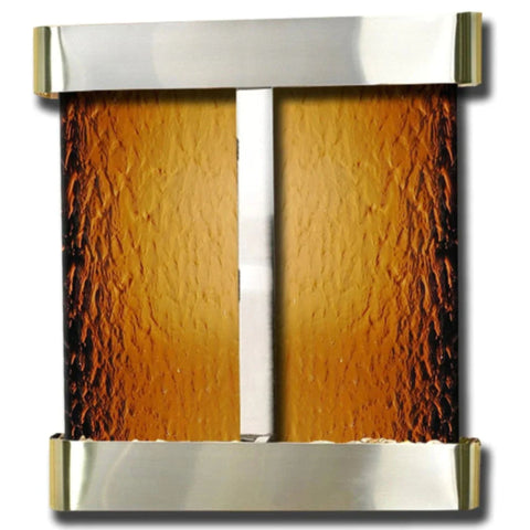 Adagio Water Features Aspen Falls Wall Fountain Plain White Background