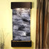Thumbnail for Adagio Water Features Cascade Springs Wall Fountain With Dried Grass Stem Decors And Silky Brown Curtain