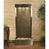 Thumbnail for Adagio Water Features Harmony River Floor Water Fountain - Rear Mounted With Minimalist Console Table and Green Plants
