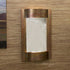 Thumbnail for Adagio Water Features Serene Waters Wall Fountain Silver Mirror-Rustic Copper-White