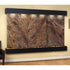 Thumbnail for Adagio Water Features Solitude River Three Panel Wall Fountain Rainforest Brown Marble-Blackened Copper-Squared-White