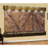 Thumbnail for Adagio Water Features Solitude River Three Panel Wall Fountain Rainforest Brown Marble-Rustic Copper-Rounded-White With Leather Chair