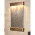 Thumbnail for Adagio Water Features Summit Falls Wall Fountain With Neutral Textured Wall