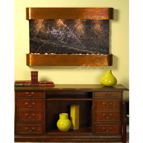 Adagio Water Features Sunrise Springs Wall Fountain With Classic Cabinetry And Accessories
