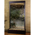 Thumbnail for Adagio Water Features Tranquil River Floor Fountain - Rear Mount Rainforest Green Marble Antique Bronze