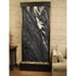 Thumbnail for Adagio Water Features Tranquil River Floor Fountain - Rear Mount With Small Table and a Couch-Black Spider Marble-Antique Bronze White