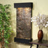 Thumbnail for Adagio Whispering Creek Wall Fountain Multi-Color Slate Blackened Copper White