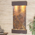 Thumbnail for Adagio Whispering Creek Wall Fountain Rainforest Brown Marble Woodland Brown White