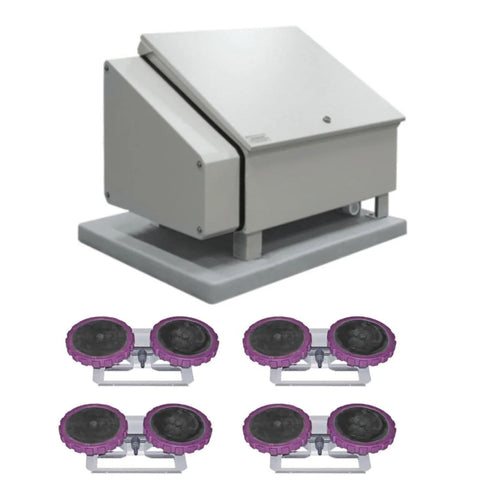 Air 4 XL2 Aeration System With Cabinet Compressor And Diffuser