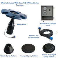 Thumbnail for Airmax PondSeries Pond Fountain Inclusions With Half HP