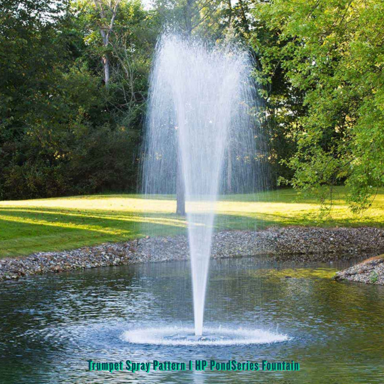 Airmax PondSeries Pond Fountain Trumpet Spray Pattern 1 HP