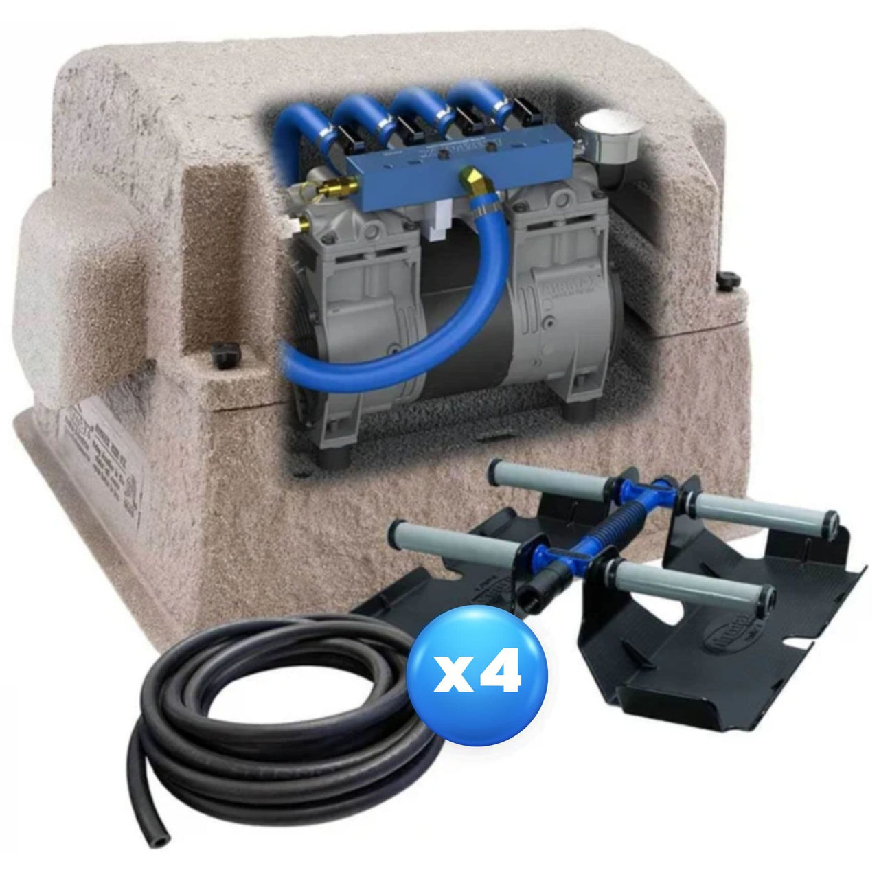 Airmax Pond Series Aeration System With 4 Diffusers