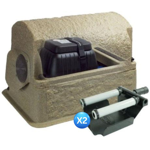 Airmax Shallow Water Series SW20 and SW40 Aeration Systems With 2 Diffusers No Weighted