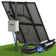 Airmax SolarSeries Direct Drive Aeration System With Weighted Airlines And Diffusers X2
