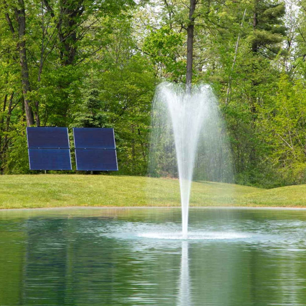 Airmax Solar Fountain With Included Trumpet Nozzle