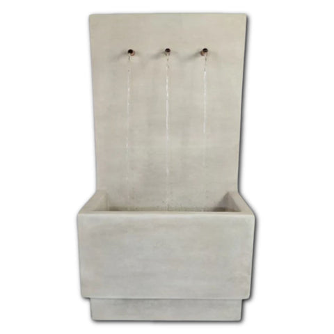 Alta Tribus Wall Fountain With Plain White Background