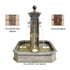 Thumbnail for Anduze Colonne Fountain For Spouts With Three Spouts Option