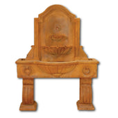 Anduze Wall Fountain Tall With Plain White Background