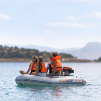 Thumbnail for Aqua Marina A-Deluxe Four People Steering While Enjoying the View Along the Seaside