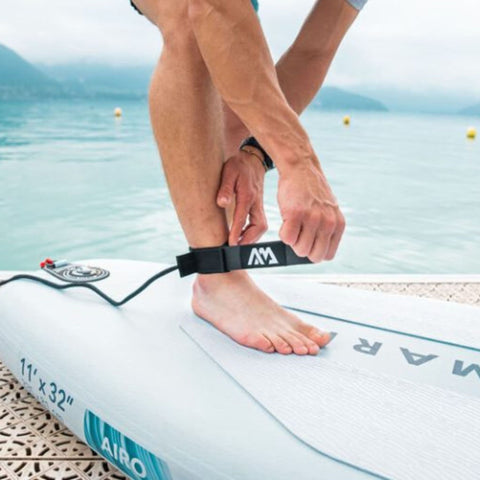 Aqua Marina Airo Inflatable Paddle Board Fixing The Ankle Leash