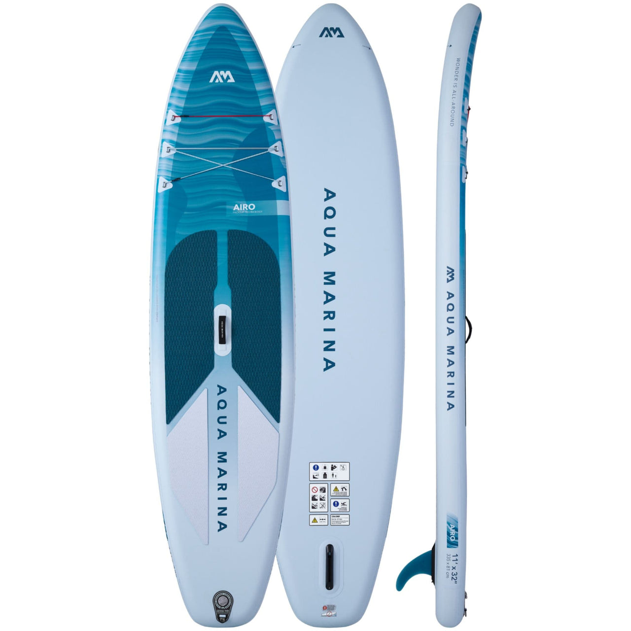 Aqua Marina Airo Paddle Board Angled View