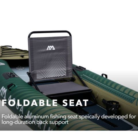 Aqua Marina Caliber 398 Angler Inflatable Fishing Kayak Foldable Seat