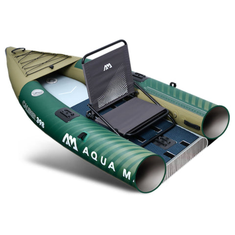 Aqua Marina Caliber 398 Angler Inflatable Fishing Kayak Sectional Diagram