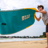 Thumbnail for Aqua Marina Fitness Mat With A Man Unfolding And Getting Ready