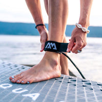 Thumbnail for Aqua Marina Glow Adjusting the Ankle Leash