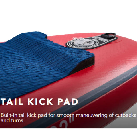 Aqua Marina Hyper Touring Paddle Board SUP Hyper Tail Kick Pad